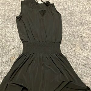 SOLD Ariella - Black Sleeveless Dress